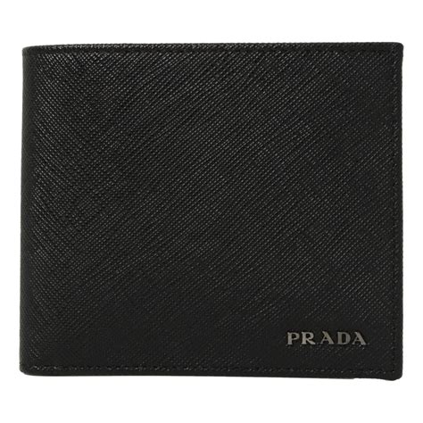 Prada Saffiano Leather Bifold Wallet, Nero (Black) 2MO513